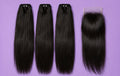 Straight Hair Bundle + Closure
